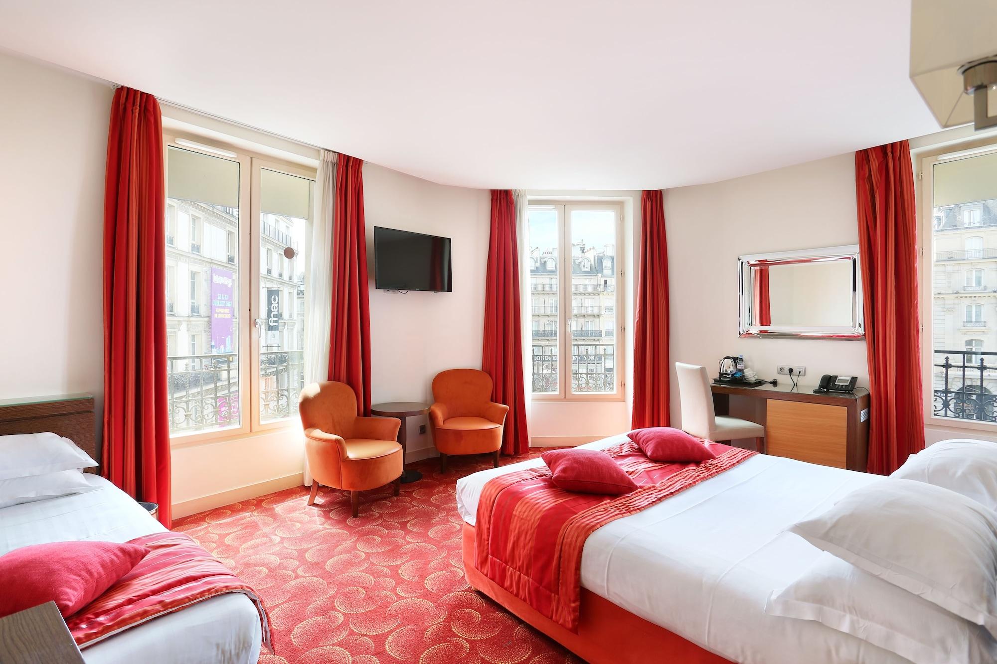 פריז Le Grand Hotel De Normandie מראה חיצוני תמונה